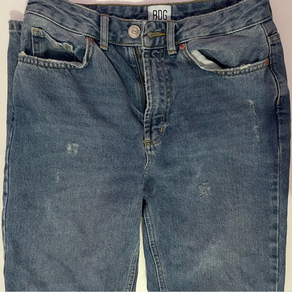 Urban Outfitters BDG high waisted baggy medium wash boyfriend jeans